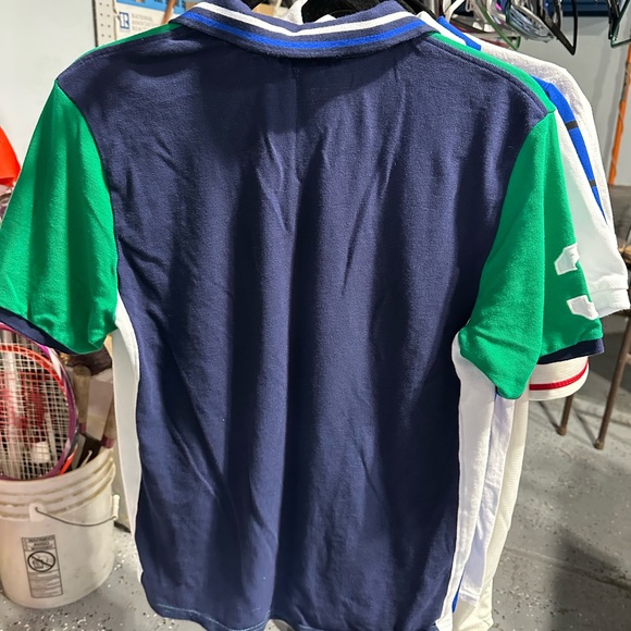 Ralph Lauren Kids Polo Shirt in Green and Blue - Picture 3 of 4